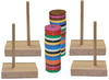 Magneetspel - magnetische schijven - nabouwen - per spel