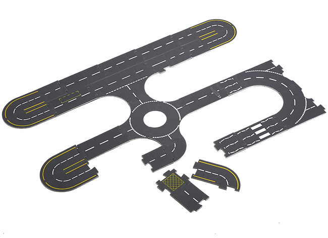 TAPIS DE JEU CIRCUIT DE VOITURES - SET/30