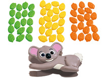 Sorteerspel - patronen - Lakeshore Learning - Patterning Fine Motor Center - fijne motoriek patronen - koala - per spel