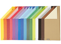 Papier - tekenpapier - A4 - 100 g - gekleurd - set van 160 vellen assorti