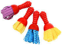 Kwasten - stempels - verf - set van 4 assorti