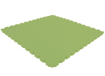 Vloertegels - 1 m x 1 m - groen - set van 2