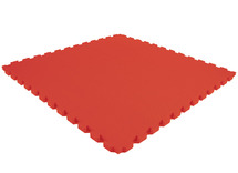 Vloertegels - 1 m x 1 m - rood - set van 2