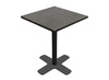 TAFEL - CENTRALE VOET - KRUISVOET - 60 X 60 CM - 40 CM