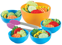 Speelgoed - imitatievoeding - Learning Resources New Sprouts Garden Fresh Salad Set - salade - per set