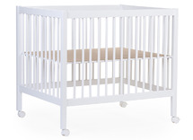 Kinderpark - rechthoekig 98 x 78 cm - childhome - wit - per stuk