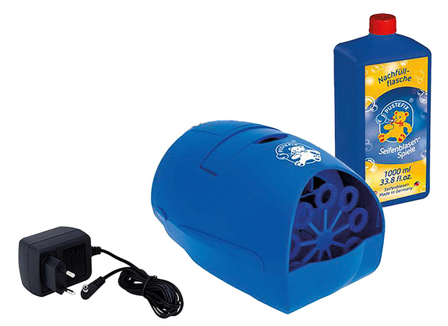 Bellenblaasmachine - Party Bubbler - met 1 l Pustefix vloeistof - per stuk