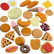 Voedingsset - brood en gebak - set van 28