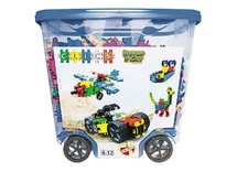 Bouwset - Clics Rollerbox - set van 750 assorti