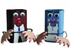 Uitsteekvormen - handen - set van 3