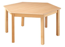 TAFEL - STANDAARD - ZESHOEKIG Ø 120 CM