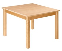 TAFEL - STANDAARD - VIERKANT 40 X 40 CM