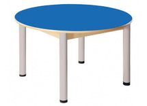 TAFEL - METALEN VERSTELBARE POTEN - ROND Ø 100 CM