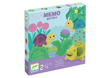 Spel - memory - Djeco Little Memo Garden - schildpad - per spel