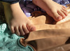 Vloertegels - voelpad - Barefoot Path - texturen - sensorisch - PVC - set van 6 assorti