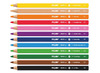 Potloden - kleurpotloden - Milan Maxi - zeshoekig - set van 12 assorti