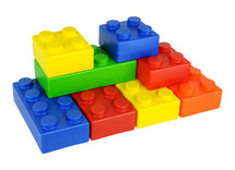 Bouwset - maxi blokken - set van 50 assorti