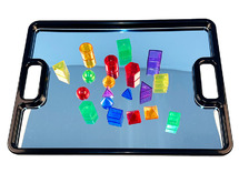 Spiegeltray - plateau - 38,5 x 28,5 cm - per stuk