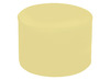 ZITPOEF ROND - MOUSSE - H40 CM - DIAM 35 CM - STOF MUNDIAL