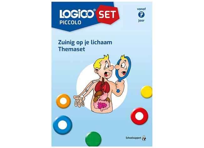 Spel - taalspel - Logico Piccolo - zuinig op je lichaam - opdrachtkaarten voor EV2204 - per stuk