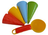 Mallen - ijsjes - vormen - zand - set van 5 assorti