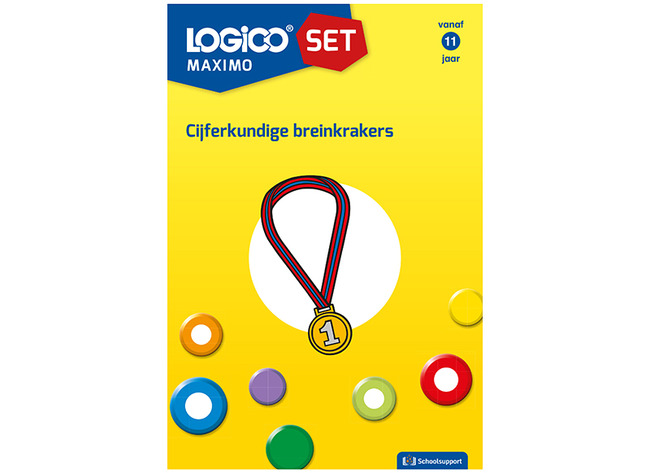 Spel - taalspel - Logico Maximo - cijferkundige breinkrakers - opdrachtkaarten voor ET2203 - per stuk