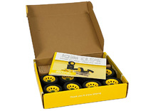 Bouwset - Join Clips - uitbreidingsset - wielen en draaiclips - pet set
