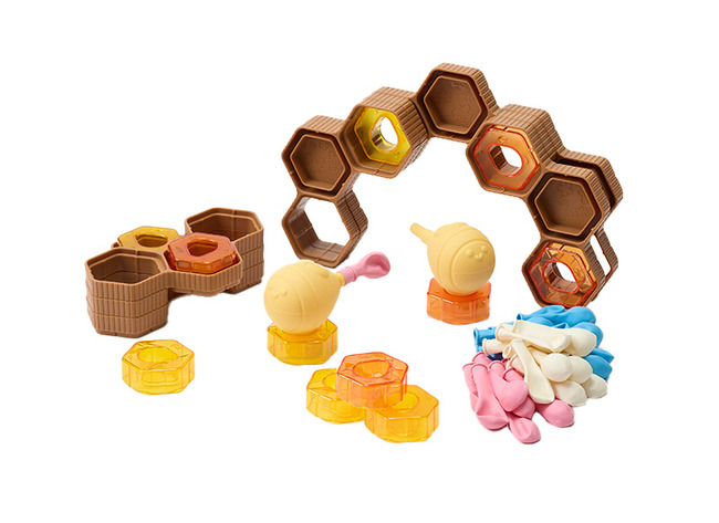 Spel - Weplay Squeezy Bee Blocks - fijne motoriek - per spel