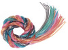 Koord - kunststof - 1,8 mm x 1 m - glitter - scoubidou - set van 50 assorti