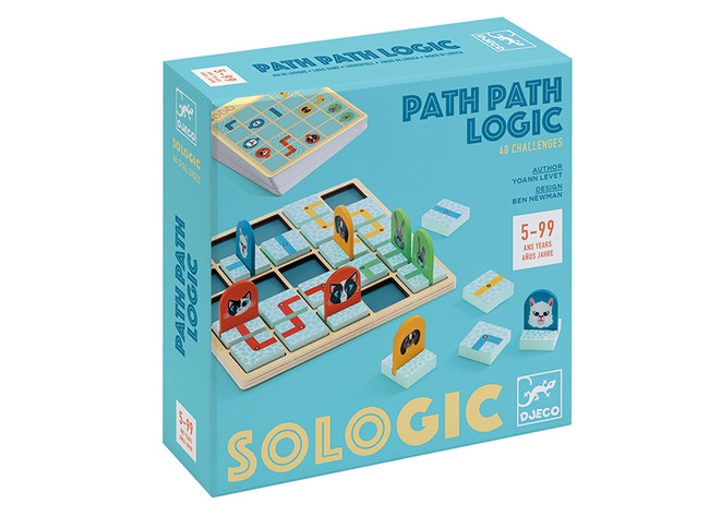Denkspel - Djeco Path Path Logic - per spel