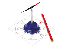 Wereldoriëntatie - kompas - staander met naald - per stuk