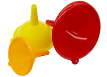 Trechters - water - zand - set van 3 assorti