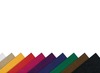 Karton - golfkarton - 10 kleuren - 25 x 35 cm - set van 10 assorti