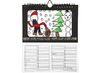 Kalender - verjaardagskalender - passe-partout - set van 5