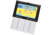 Kalender - verjaardagskalender - passe-partout - set van 5