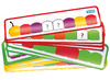 Kleur en vorm - kleurrijke rups met patronen - per spel