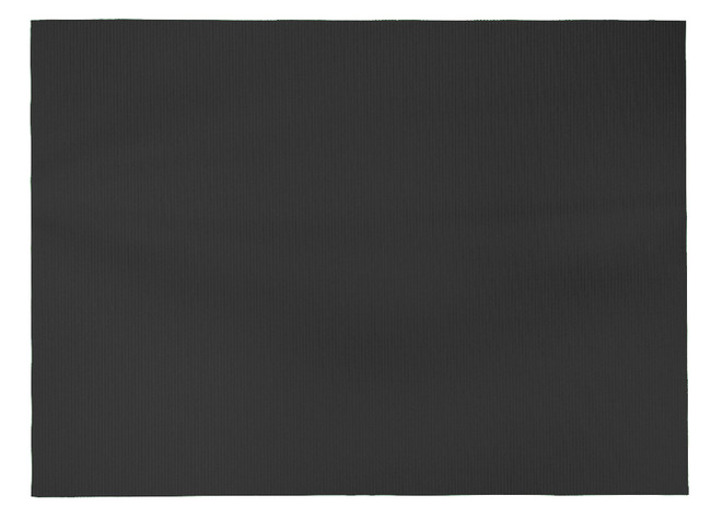 Karton - golfkarton - 260 g - 50 x 70 cm - zwart - set van 10