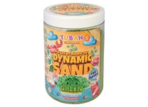 Zand - modelleerzand - Tuban Dynamic Sand - dynamisch zand - groen - boetseren - 1 kg