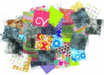 Papier - decoupagepapier - dec patch - maxi pack - set van 11000 assorti