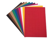 Karton - golfkarton - 10 kleuren - 50 x 70 cm - set van 10 assorti