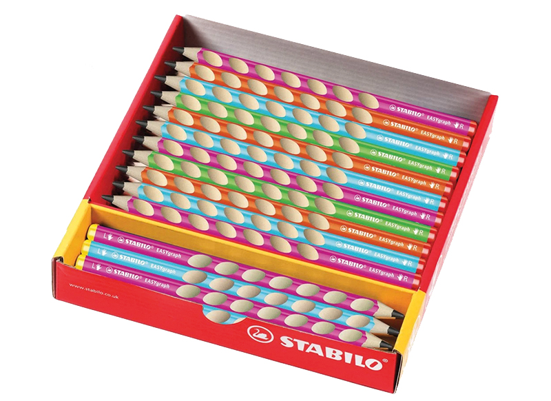 CRAYONS ECRITURE - STABILO EASY GRAPH FINS - SET/48 - Baert