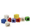 Blokken - zintuiglijke blokken - eco - hout - set van 9 assorti