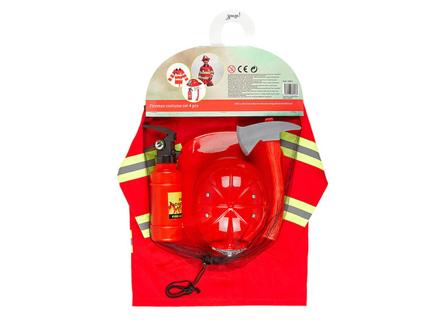 Verkleedkledij - Souza - brandweer - per set