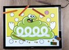 Schrijfspoor - sjabloon - lichtbord - monster - A3 - schrijfritmiek - per stuk