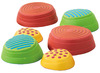 Evenwichtsparcours - Rainbow River Stones - balanceren - tactiele omloop - eilanden - set van 6 assorti