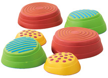 Balanceren - Weplay - tactiele omloop - eilanden - set van 6 assorti