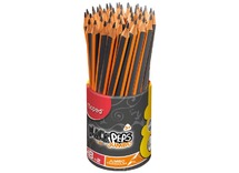 Potloden - grafietpotloden - Maped Black'Peps Jumbo - HB - driehoekig - koker - set van 46