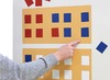 Kwadraatraam - magnetisch - rekenen - per set