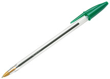 Pen - balpen - BIC Cristal - groen - per stuk