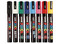 Stiften - verfstiften - Posca PC5M - basiskleuren - set van 8 assorti